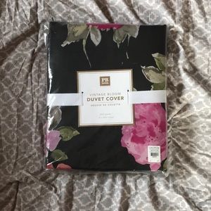Full-Queen: Vintage Bloom Duvet Cover. PB teen